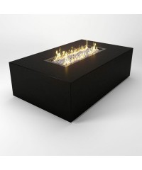 Уличный газовый стол-камин с подсветкой Уличный газовый стол-камин с подсветкой