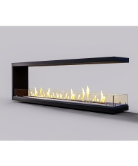 Встраиваемый биокамин Sappfire 1100 торцевой сквозной