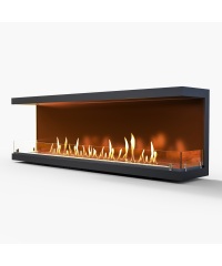 Встраиваемый биокамин Sappfire 1000 торцевой
