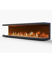 Встраиваемый биокамин Sappfire 1500 торцевой