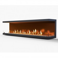 Встраиваемый биокамин Sappfire 1500 торцевой
