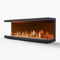 Встраиваемый биокамин Sappfire 700 торцевой