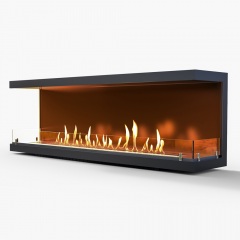 Встраиваемый биокамин Sappfire 800 торцевой