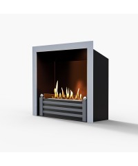 Встраиваемый биокамин Silver S