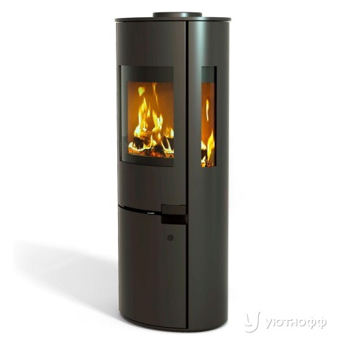 Отопительная печь Schiedel Sirius 3 с дымоходом Permeter Smooth Air 8 пм