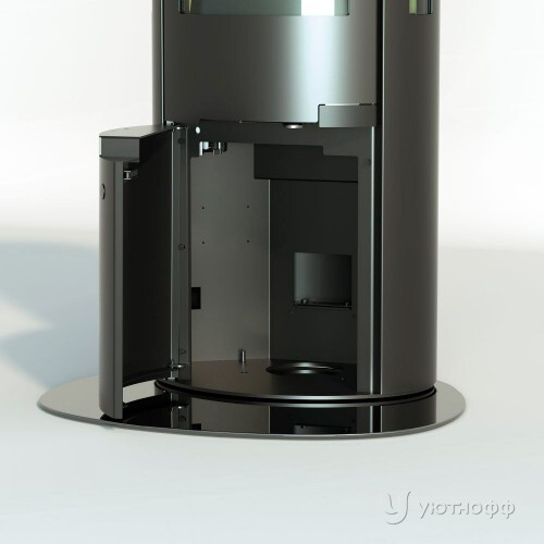 Отопительная печь Schiedel Sirius 3G с дымоходом Permeter Smooth Air 4 пм