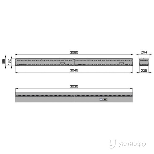 Встраиваемый камин-увлажнитель FireLine 3000 RGB Встраиваемый камин-увлажнитель FireLine 3000 RGB