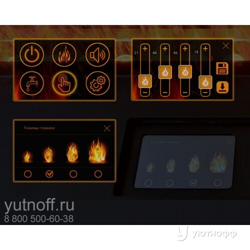 Встраиваемый электроочаг 3D FireLine 600 PRO (длина 63 см)