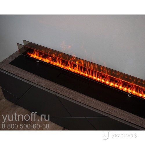 Встраиваемый электроочаг 3D FireLine 1000 Base Wi-Fi Встраиваемый электроочаг 3D FireLine 1000 Base Wi-Fi