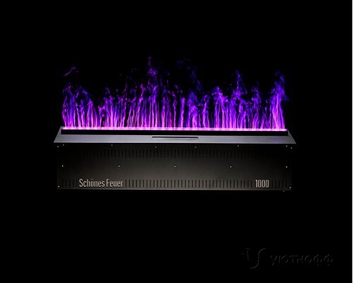 Встраиваемый электроочаг Schones Feuer 3D FireLine 1000 RGB