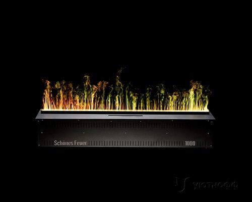 Встраиваемый электроочаг Schones Feuer 3D FireLine 1000 RGB