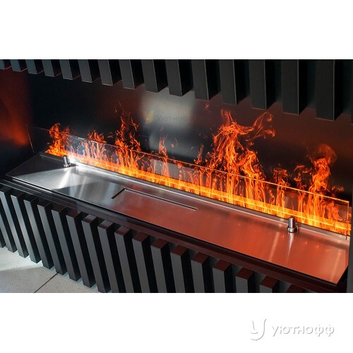 Встраиваемый электроочаг 3D FireLine 800 Base Wi-Fi (длина 83 см) Встраиваемый электроочаг 3D FireLine 800 Base Wi-Fi (длина 83 см)