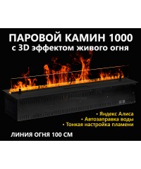 Электрокамин Schones Feuer 3D FireLine 1000 (паровой очаг)