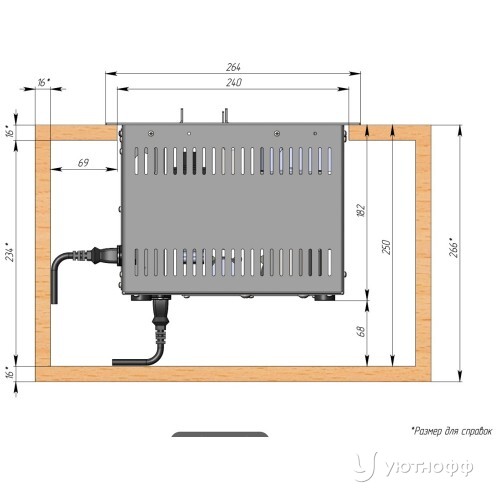 Встраиваемый электроочаг 3D FireLine 2000 Base Wi-Fi Встраиваемый электроочаг 3D FireLine 2000 Base Wi-Fi