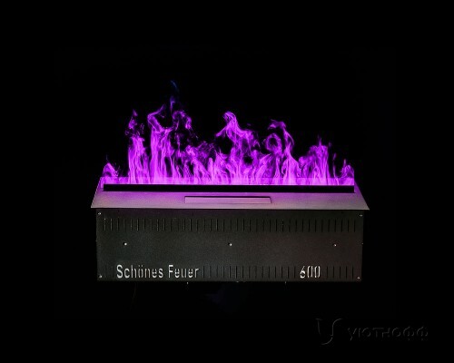 Встраиваемый электроочаг Schones Feuer 3D FireLine 600 RGB 