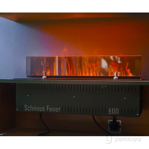 Встраиваемый электроочаг 3D FireLine 600 PRO (длина 63 см)