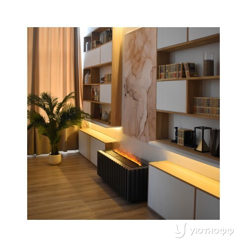 Встраиваемый электроочаг 3D FireLine 800 Base Wi-Fi (длина 83 см) Встраиваемый электроочаг 3D FireLine 800 Base Wi-Fi (длина 83 см)