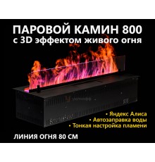 Электрокамин Schones Feuer 3D FireLine 800 (паровой очаг)