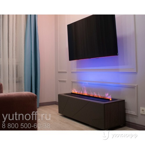 Встраиваемый электроочаг 3D FireLine 800 Base Wi-Fi (длина 83 см) Встраиваемый электроочаг 3D FireLine 800 Base Wi-Fi (длина 83 см)