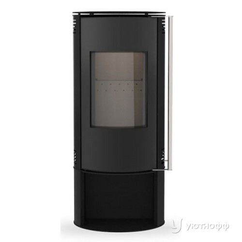 Печь-камин Amber Porte Vidro с тонированной стеклянной дверцей Печь-камин Amber Porte Vidro с тонированной стеклянной дверцей