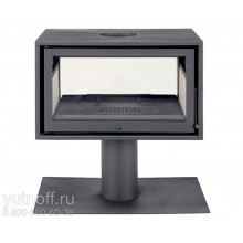 Печь-камин Solzaima Slim Box (слим бокс) сталь