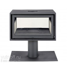 Печь-камин Solzaima Slim Box (слим бокс) сталь
