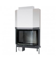 Дровяная топка Supra Cristal 411 B Pack N (Кристал 411 B pack N) призматическая