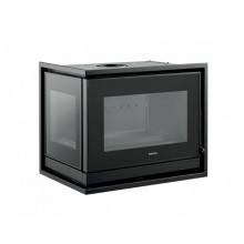 Дровяная топка Supra Neo 67 VL 1 G (Нео 67 VL 1 G) стекло слева, угловая