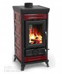 Дровяная печь Thermorossi Sofia Maiolica 9 с облицовкой из майолики Дровяная печь Thermorossi Sofia Maiolica 9 с облицовкой из майолики