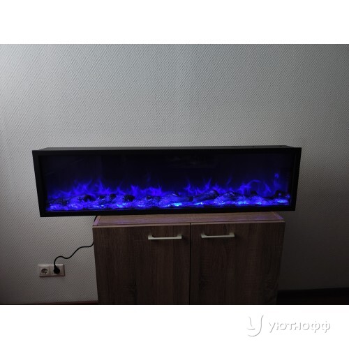 Электроочаг Орион 120 с разноцветным пламенем и звуком