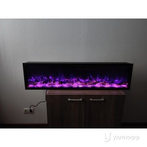 Электроочаг Орион 120 с разноцветным пламенем и звуком