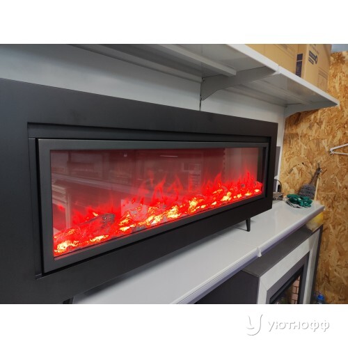 Электроочаг Орион 120 с разноцветным пламенем и звуком