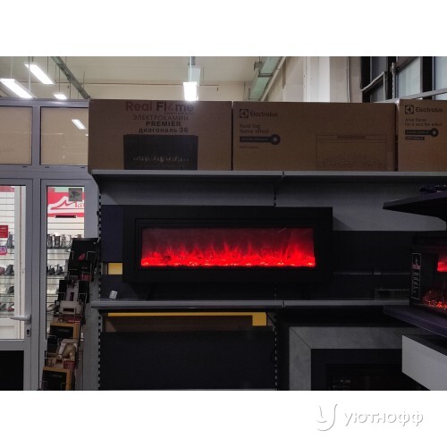 Электроочаг Орион 120 с разноцветным пламенем и звуком