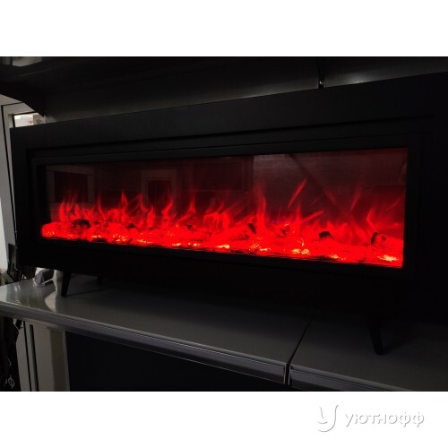 Электроочаг Орион 120 с разноцветным пламенем и звуком