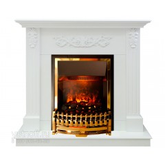 Каминокомплект Адель 3Д (портал Adel + очаг 3D очаг на выбор)