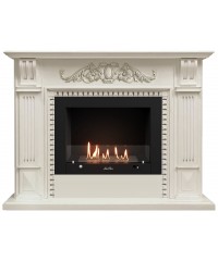 Напольный биокамин Белфаст Люкс (портал Belfast Lux + биоочаг Фаер Бокс, Стандарт, Шелл)