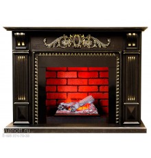 Каминокомплект Белфаст Люкс 3Д (портал Belfast Lux + очаг 3D Cassette 400 / 600 / 630 / Juneau)