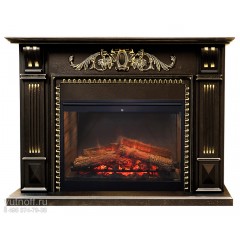 Каминокомплект Белфаст Люкс 26-31 (портал Belfast Lux + широкий очаг 26-31")