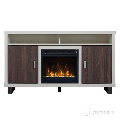 Тумба-камин Эмели с очагом 23-25" на выбор