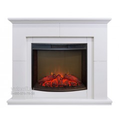 Каминокомплект Пьер 23-25.5 (портал Pierre + широкий очаг 23-25.5")