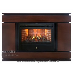 Каминокомплект Террано 3Д со шкафчиками (портал Terrano + электроочаг 3D)