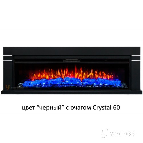 Электрокамин Тоби 1800 с линейным очагом на выбор Электрокамин Тоби 1800 с линейным очагом на выбор