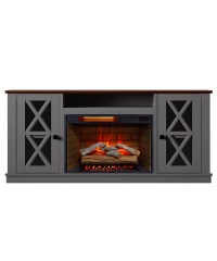 Тумба-камин Вудберн 65 (портал Woodburn TV 65 с электроочагом)