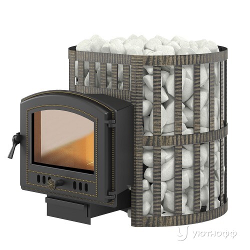 Печь для бани Легенда Ретро Ковка 24 (224) чугун