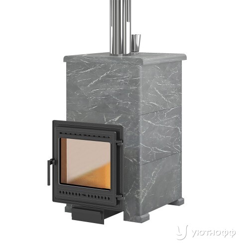 Печь для бани Легенда Русский пар 24 NEXT (S-40) талькохлорит