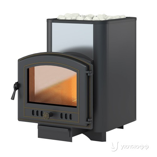 Печь для бани Сенсация 22 Антрацит (224) чугун