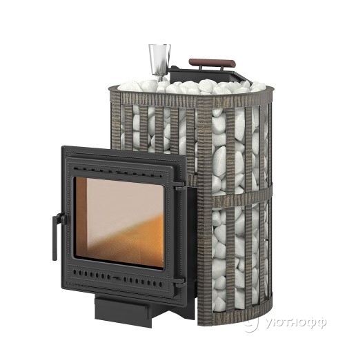 Печь для бани Ураган Ковка 16 (505) чугун