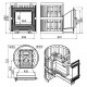 Печь для бани Легенда Ковка 22 (505) чугун