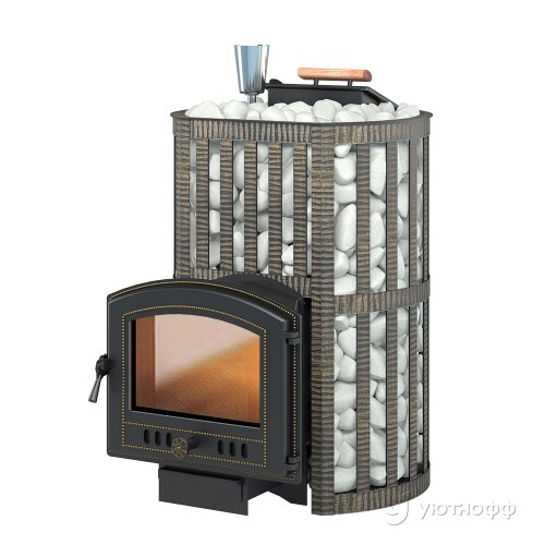 Печь для бани Ураган Ковка 22 (224) чугун