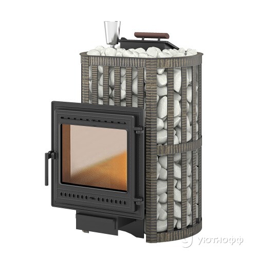 Печь для бани Ураган Ковка 22 (505) чугун